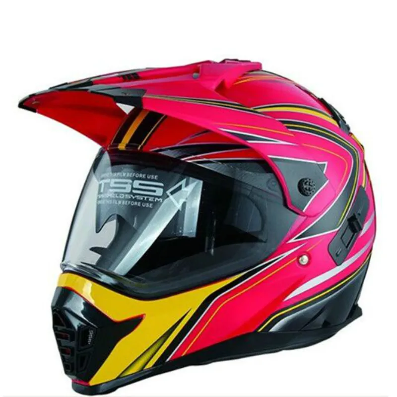 new hot red Universal Double lens full Face Motocross Helmet Personality pattern motorcycle helmet XS S M L XL
new hot red Universal Double lens full Face Motocross Helmet Personality pattern motorcycle helmet XS S M L XL