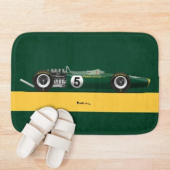 Jim Clark - Lotus 49 Bath Mat Protective Floor Mat PVC Entrance Door Mat Non-slip Kitchen Carpet Modern Home Customized Mats
Jim Clark - Lotus 49 Bath Mat Protective Floor Mat PVC Entrance Door Mat Non-slip Kitchen Carpet Modern Home Customized Mats