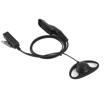 D-shaped headphone PTT Earpiece Headset Mic for Motorola XiR P8668 P8268 APX 7000 XPR 6500 radio safety door monitor black
D-shaped headphone PTT Earpiece Headset Mic for Motorola XiR P8668 P8268 APX 7000 XPR 6500 radio safety door monitor black
