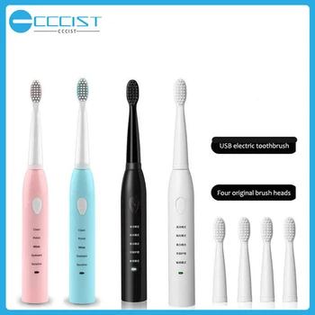 CCCIST Ultrasonic Electric Toothbrush Charge Rechargeable Tooth Calculus Remover Tooth Stains Tool Dentist Whitening TeethBrush 
CCCIST Ultrasonic Electric Toothbrush Charge Rechargeable Tooth Calculus Remover Tooth Stains Tool Dentist Whitening TeethBrush