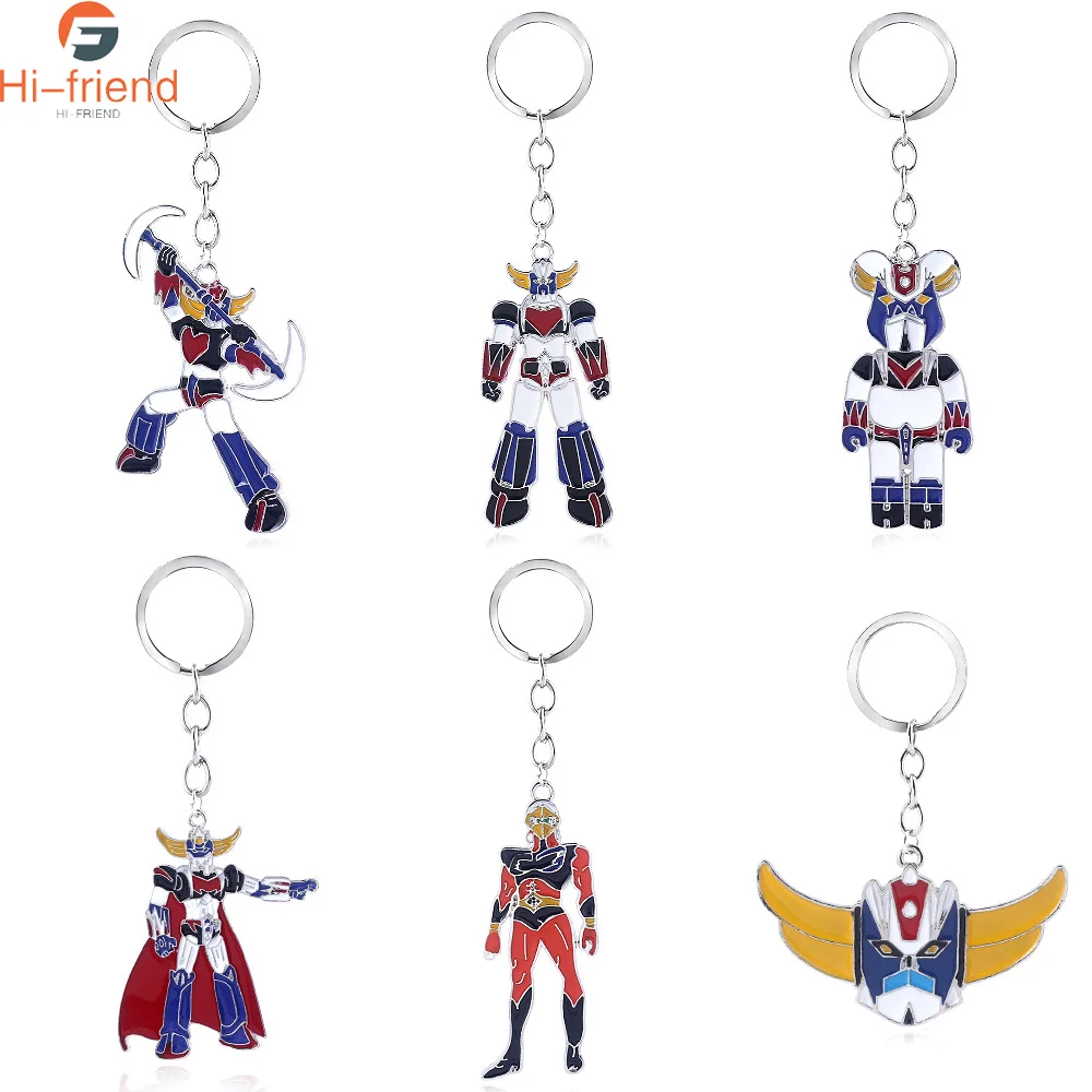 Мазингер Z робот брелок для ключей grendizer ROBO Маленькая подвеска автомобильный