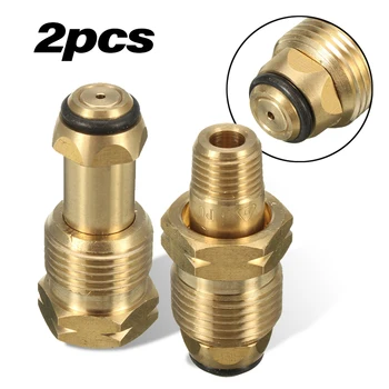 2Pcs 2inch MNPT Propane Refill Adapter Lp Gas Cylinder Tank POL Brass Connector Simple Design And Easy To Use
2Pcs 2inch MNPT Propane Refill Adapter Lp Gas Cylinder Tank POL Brass Connector Simple Design And Easy To Use