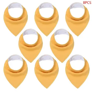 8 Pcs/set Baby Bibs Newborn Cotton Pure Color Saliva Towel Triangle Infants Teething Breastfeeding Towels
8 Pcs/set Baby Bibs Newborn Cotton Pure Color Saliva Towel Triangle Infants Teething Breastfeeding Towels