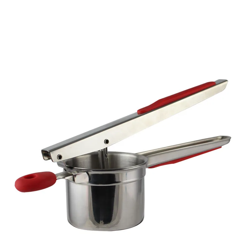 (Changeable Negative Film) Silica Gel-Stainless Steel Potato Extruder Manual Juice Extractor Press Juice Mashed Potatoes for Mak
(Changeable Negative Film) Silica Gel-Stainless Steel Potato Extruder Manual Juice Extractor Press Juice Mashed Potatoes for Mak