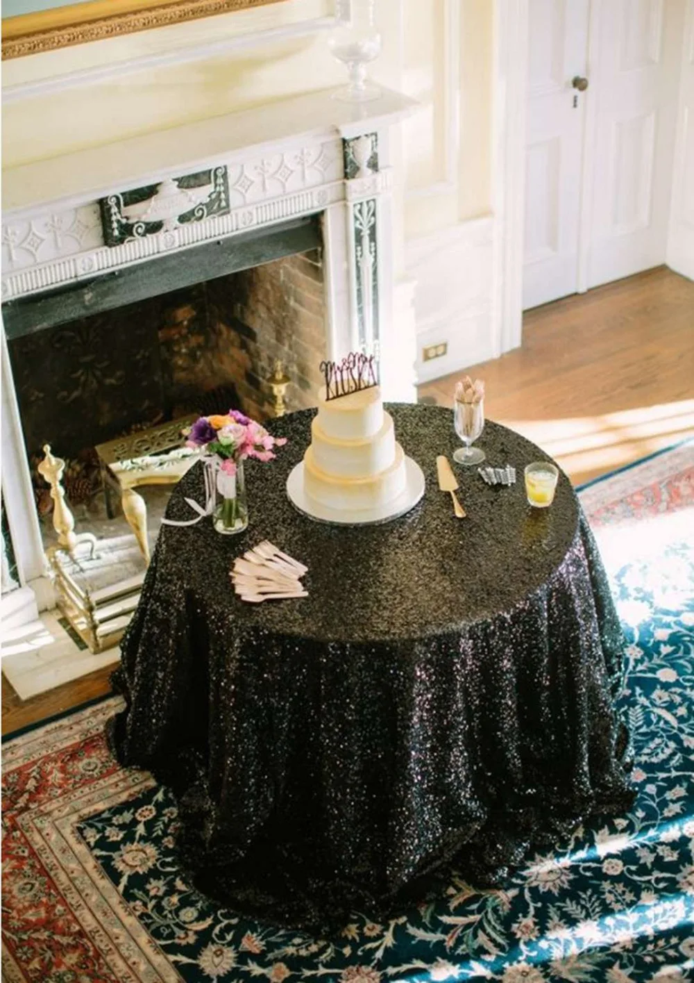 sequin tablecloth38