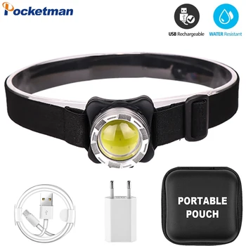 6500LM COB LED Headlamp USB Rechargeable Headlight Waterproof Head Lamp White Red Lighting with Built-in Battery
6500LM COB LED Headlamp USB Rechargeable Headlight Waterproof Head Lamp White Red Lighting with Built-in Battery