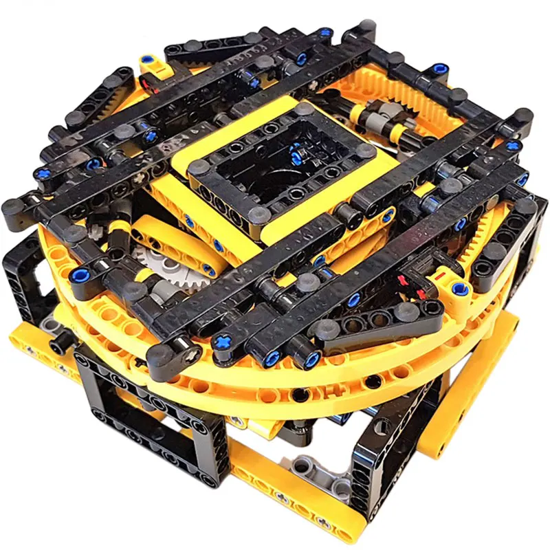 Creative MOC compatible with LEGO small particle puzzle building block toy moc-22252 electric rotating display stand
Creative MOC compatible with LEGO small particle puzzle building block toy moc-22252 electric rotating display stand