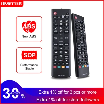 Remote control use for LG led lcd TV AKB74475411 24LF4820 24LF4820-BU 32LF595 32LF595B 37CS560 37CS560-UE 43LF5900 43UF6400
Remote control use for LG led lcd TV AKB74475411 24LF4820 24LF4820-BU 32LF595 32LF595B 37CS560 37CS560-UE 43LF5900 43UF6400