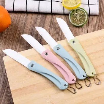 1PCS Simple Folding Ceramic Knife 3 inch Colorful Handle Fruit Ceramic Paring Kitchen Knife Portable Accessories Tool
1PCS Simple Folding Ceramic Knife 3 inch Colorful Handle Fruit Ceramic Paring Kitchen Knife Portable Accessories Tool