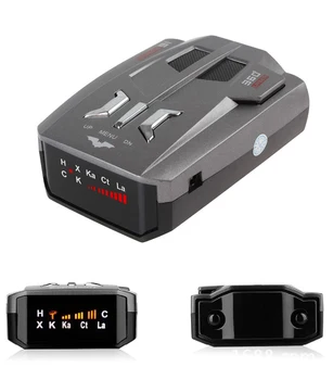 V9 Vehicle Radar Detector (English/Russian ) 360 Degree Car Trucker Speed Sensor Voice Alert Warning 16 Band LED Display
V9 Vehicle Radar Detector (English/Russian ) 360 Degree Car Trucker Speed Sensor Voice Alert Warning 16 Band LED Display