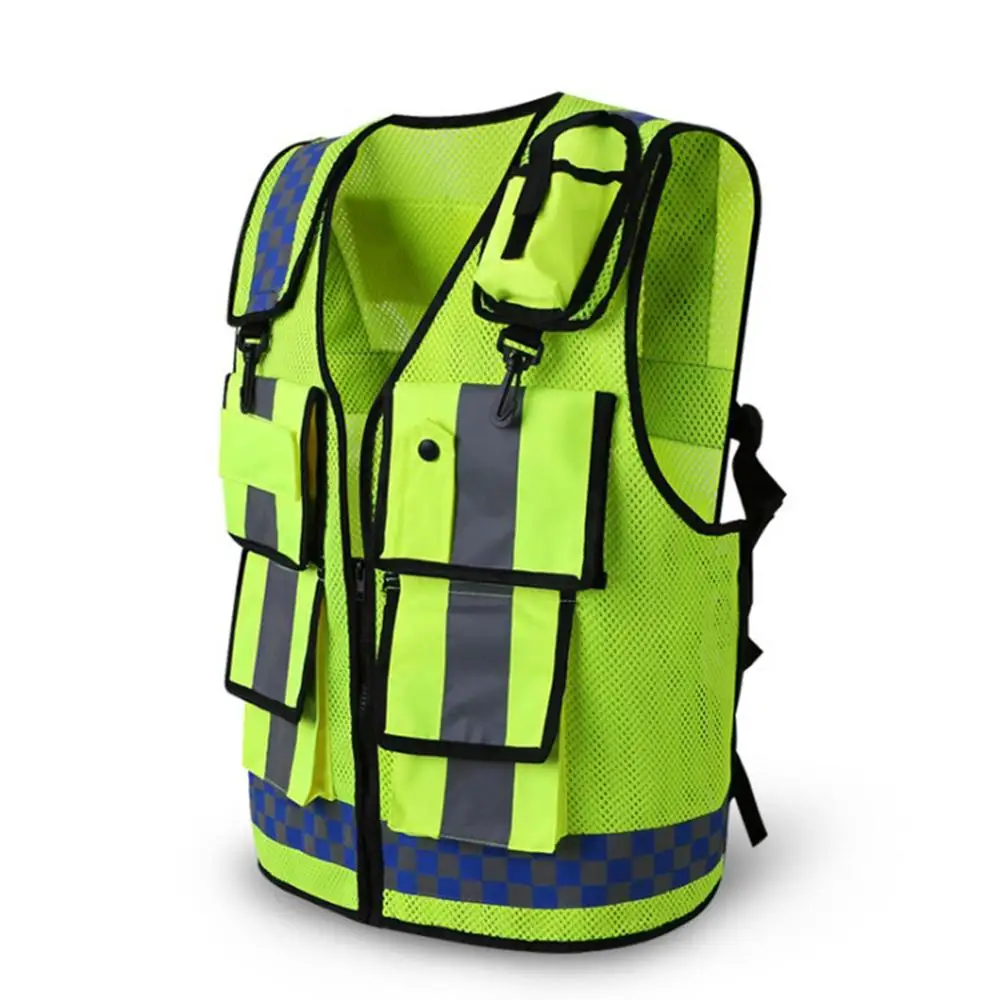 Reflective Vest Workwear Provides High Visibility Day Night Running Cycle Warning Safety Vest
Reflective Vest Workwear Provides High Visibility Day Night Running Cycle Warning Safety Vest