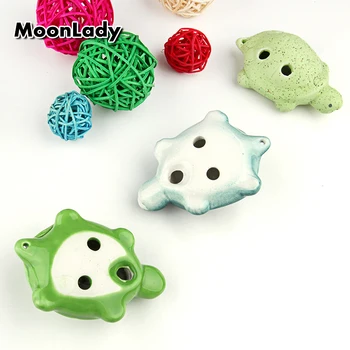3 Colors Ocarina 6 Hole Tortoise Small Ocarina Alto C Tone Beginner Ocarina Tourist Souvenir Teaching Toys Ceramic Pendant
3 Colors Ocarina 6 Hole Tortoise Small Ocarina Alto C Tone Beginner Ocarina Tourist Souvenir Teaching Toys Ceramic Pendant