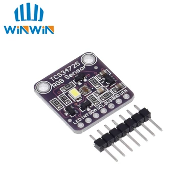 10PCS CJMCU-34725 TCS34725 Color Sensor RGB color sensor development board module
10PCS CJMCU-34725 TCS34725 Color Sensor RGB color sensor development board module