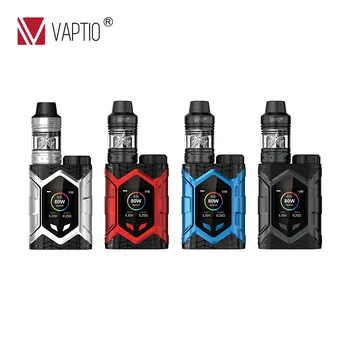 Vaptio Wall Crawler Vape Kit 80W Electronic Cigarette 0.005s Firing Speed 2/5ml Atomizer 1.3'' TFT Screen Monitor Battery Vapor
Vaptio Wall Crawler Vape Kit 80W Electronic Cigarette 0.005s Firing Speed 2/5ml Atomizer 1.3'' TFT Screen Monitor Battery Vapor