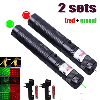 Green Laser Pointer Sight CNC Lasers Pointer Powerful device 10000m Adjustable Focus Lazer with Star Cap+Charger+18650 Battery
Green Laser Pointer Sight CNC Lasers Pointer Powerful device 10000m Adjustable Focus Lazer with Star Cap+Charger+18650 Battery