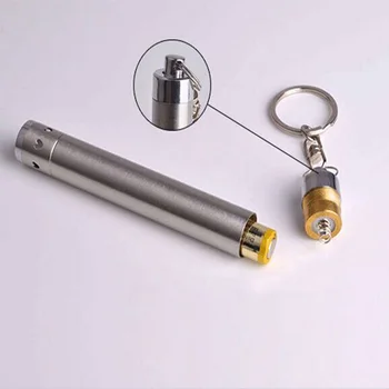 Stainless Steel AAA Battery Glare Small Flashlight Waterproof Tactical Flashlight LED Light Stainless Steel Lighting 
Stainless Steel AAA Battery Glare Small Flashlight Waterproof Tactical Flashlight LED Light Stainless Steel Lighting