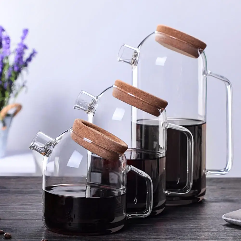 Transparent Glass Coffee Maker Heat Resistant Large Teapot Tea Set Accessories Office Home Juice Drink Kettle
Transparent Glass Coffee Maker Heat Resistant Large Teapot Tea Set Accessories Office Home Juice Drink Kettle