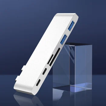 Dual Type-C USB for Mac Book Pro Laptop Docking Stations to HDMI TF SD Card Reader HUB Docking Station 4K Support 2018 Mac Air
Dual Type-C USB for Mac Book Pro Laptop Docking Stations to HDMI TF SD Card Reader HUB Docking Station 4K Support 2018 Mac Air