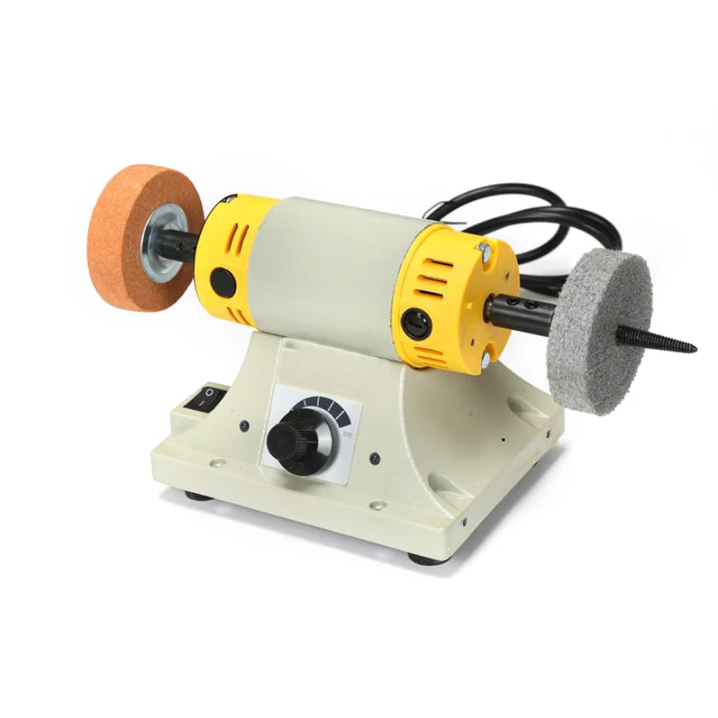 Jade Jewel Polishing Machine Small Table Mill Adjustable Speed Motor Tool Lathe Bench Grinder Kit For Jewelry Dental Polisher
Jade Jewel Polishing Machine Small Table Mill Adjustable Speed Motor Tool Lathe Bench Grinder Kit For Jewelry Dental Polisher