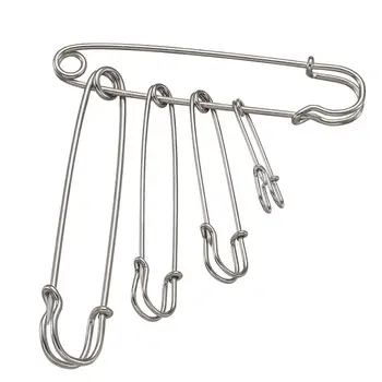 40pcs/set Iron Brooch Findings Platinum Kilt Pins Safety Pins for DIY Mixed size 101x19mm; pin: 2mm
40pcs/set Iron Brooch Findings Platinum Kilt Pins Safety Pins for DIY Mixed size 101x19mm; pin: 2mm