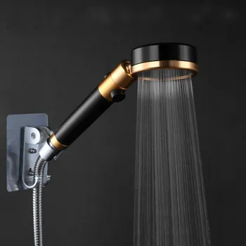 Black Gold Hand Held Shower Head Wall Mounted Shower Rainfall Spray Shower Head Bathroom Water saving Handheld Showers 
Black Gold Hand Held Shower Head Wall Mounted Shower Rainfall Spray Shower Head Bathroom Water saving Handheld Showers