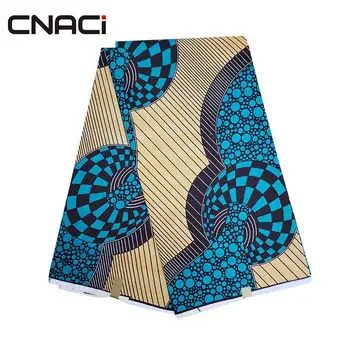 

CNACI African Wax Polyester Wax Fabric 2020 Cheapest Wholesale High Quality Ankara African Wax Print Fabric For Wedding Dresses