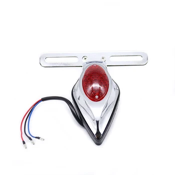 New 12V Vintage Motorbike Teardrop Taillight Rear Brake Light License Plate Mount Bracket For Harley Sportster Cafe Racer
New 12V Vintage Motorbike Teardrop Taillight Rear Brake Light License Plate Mount Bracket For Harley Sportster Cafe Racer