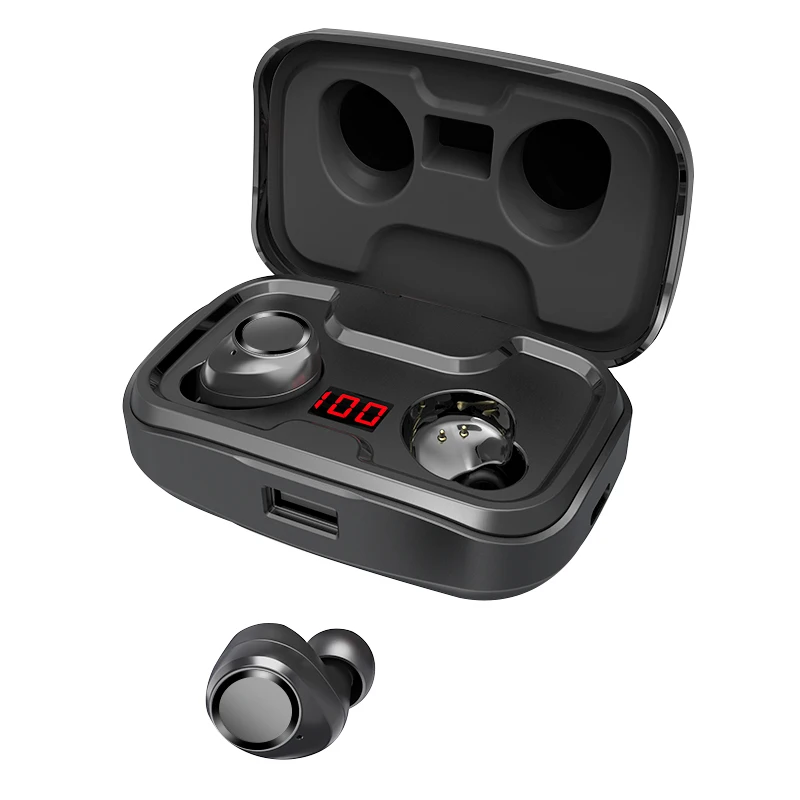 TWS X10 Bluetooth 5.0 Earphones Touch Control IPX7 Waterproof Wireless Earbuds 3D Stereo Noise Reduction Headset 3500mAh Battery
TWS X10 Bluetooth 5.0 Earphones Touch Control IPX7 Waterproof Wireless Earbuds 3D Stereo Noise Reduction Headset 3500mAh Battery