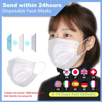 100pcs/200pcs Meltblown Cloth Mask 3 Layers Anti-Dust Disposable Earloop Face Mouth Masks Fast Shipping
100pcs/200pcs Meltblown Cloth Mask 3 Layers Anti-Dust Disposable Earloop Face Mouth Masks Fast Shipping