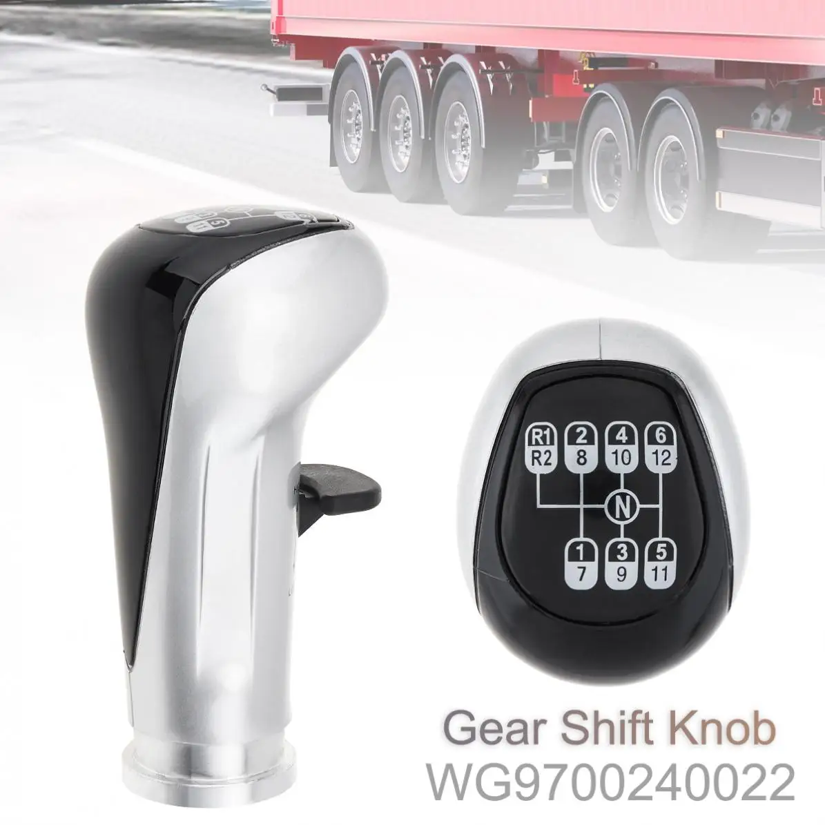 6 Speed Gear Shift Lever Knob with Gearbox Splicer Switch WG9700240022 Fit for Shacman Delong Truck Spare Parts Sinotruk Howo A7
6 Speed Gear Shift Lever Knob with Gearbox Splicer Switch WG9700240022 Fit for Shacman Delong Truck Spare Parts Sinotruk Howo A7