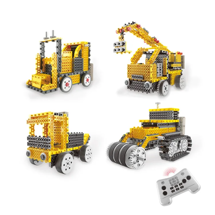 Longyue Children Creative DIY Remote Control Engineering Vehicle Toy Science Educational Teaching Aids Inserted Building Blocks
Longyue Children Creative DIY Remote Control Engineering Vehicle Toy Science Educational Teaching Aids Inserted Building Blocks
