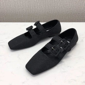 Square Toe Pumps Fashion Brand Design Women Shoes Low-heeled Double Monk Strap Female Pumps
Square Toe Pumps Fashion Brand Design Women Shoes Low-heeled Double Monk Strap Female Pumps