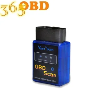 Hot selling New MINI ELM 327 Bluetooth Vgate Scan OBD2 / advanced obd scan OBDII ELM327 V2.1 Code Scanner