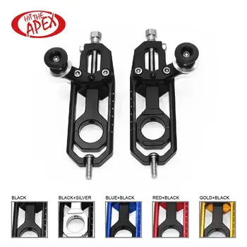 Chain Tensioner Adjuster with paddock bobbins CNC Aluminum kit for Motorcycle Suzuki GSXR600 GSX-R750 2006 2007 2008 2009 2010
Chain Tensioner Adjuster with paddock bobbins CNC Aluminum kit for Motorcycle Suzuki GSXR600 GSX-R750 2006 2007 2008 2009 2010