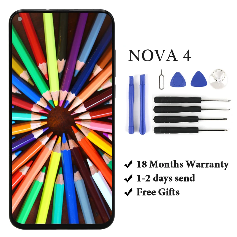 Best quality For Nova 4 lcd display for mobile phone assembly replacement screen with touch screen
Best quality For Nova 4 lcd display for mobile phone assembly replacement screen with touch screen