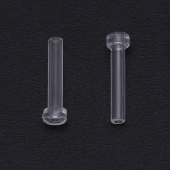 10 Pcs/Set Earrings Clutch Anti Allergy Back Plugs Sleeve Tube Protection Ears Safety Pad Protector Accessories X7YC
10 Pcs/Set Earrings Clutch Anti Allergy Back Plugs Sleeve Tube Protection Ears Safety Pad Protector Accessories X7YC