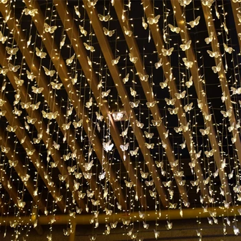 Butterfly LED String Strip Festival Holiday Icicle Curtain Lights Christmas Wedding Lamps EU/UK Plug 
Butterfly LED String Strip Festival Holiday Icicle Curtain Lights Christmas Wedding Lamps EU/UK Plug