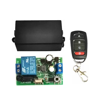 433Mhz Universal Wireless Remote Control Switch AC 85V 220V 1 Channel Relay Receiver Module and RF 433 Mhz Remote Control
433Mhz Universal Wireless Remote Control Switch AC 85V 220V 1 Channel Relay Receiver Module and RF 433 Mhz Remote Control