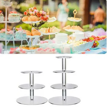 3/4 Layer Cake Holder Round Cupcake Stand Acrylic Assemble And Disassemble Detachable Plate Birthday Party Birthday Tool Decor
3/4 Layer Cake Holder Round Cupcake Stand Acrylic Assemble And Disassemble Detachable Plate Birthday Party Birthday Tool Decor