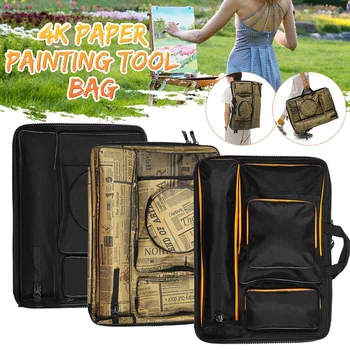 KICUTE Waterproof Large Art bag Drawing Board Bag 4K Painting Tool Shoulderbag Travel Sketch canvas Bags Painting Art Supplies
KICUTE Waterproof Large Art bag Drawing Board Bag 4K Painting Tool Shoulderbag Travel Sketch canvas Bags Painting Art Supplies