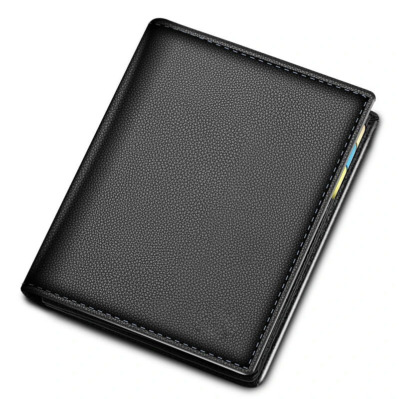 Wallet Men Short Wallets Multi-functional Cow Leather Verticle Casual Genuine Leather Wallet Black Small Square Purse In Stock
Wallet Men Short Wallets Multi-functional Cow Leather Verticle Casual Genuine Leather Wallet Black Small Square Purse In Stock