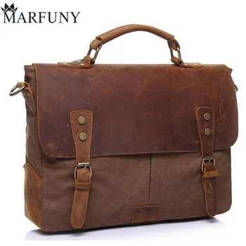 New Fashion Men's Vintage Handbag Genuine Leather Shoulder Bag Messenger Laptop Briefcase Satchel Bag Fit 14 inch Laptop
New Fashion Men's Vintage Handbag Genuine Leather Shoulder Bag Messenger Laptop Briefcase Satchel Bag Fit 14 inch Laptop