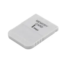 PS1 Memory Card 1 Mega Memory Card For Playstation 1 One PS1 PSX Game Useful Practical Affordable White 1M 1MB
PS1 Memory Card 1 Mega Memory Card For Playstation 1 One PS1 PSX Game Useful Practical Affordable White 1M 1MB