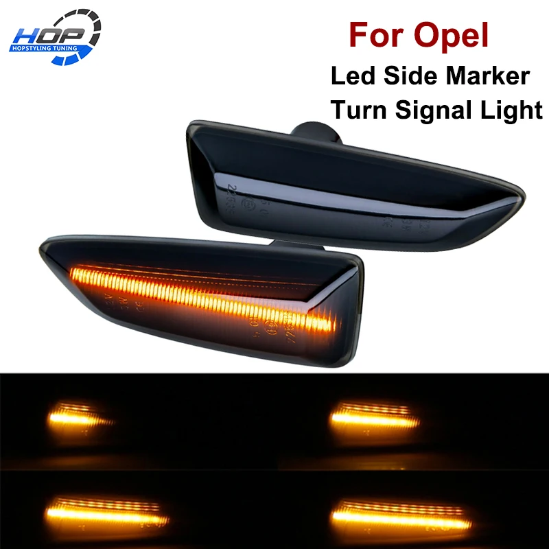 2pcs LED Dynamic Side Marker Turn Signal Light Sequential Blinker For Opel Astra J Astra J K Zafira C Insignia B Grandland X
2pcs LED Dynamic Side Marker Turn Signal Light Sequential Blinker For Opel Astra J Astra J K Zafira C Insignia B Grandland X