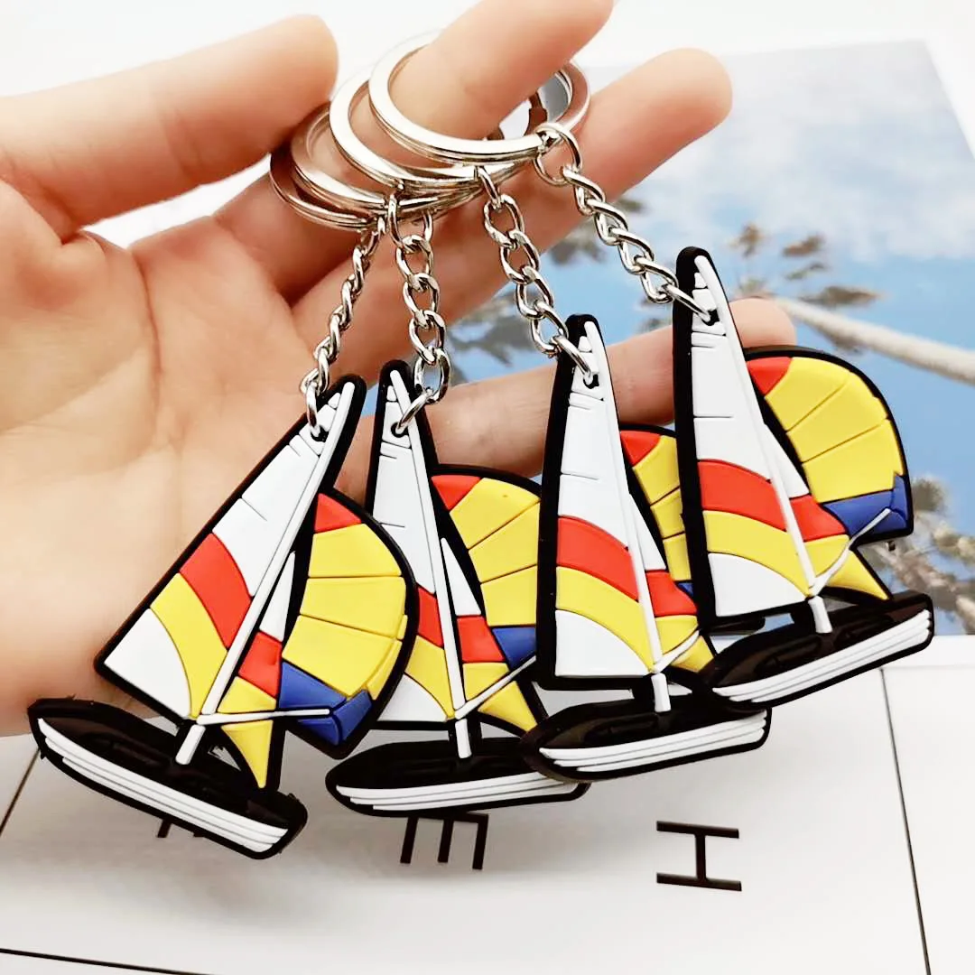 New sailing key chain PVC soft plastic boat keychain bag pendant promotional gifts event gifts K2356
New sailing key chain PVC soft plastic boat keychain bag pendant promotional gifts event gifts K2356