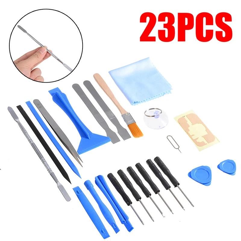 23pcs Smart Mobile Cell Phone Repair Removal Tools Kit Spudger Pry Screwdrivers Set Repair Tools For Xiaomi Redmi Note 7 8 Pro
23pcs Smart Mobile Cell Phone Repair Removal Tools Kit Spudger Pry Screwdrivers Set Repair Tools For Xiaomi Redmi Note 7 8 Pro