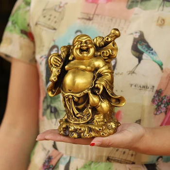 Bag Buddha bag monk big belly Buddha family Style water home decoration 
Bag Buddha bag monk big belly Buddha family Style water home decoration