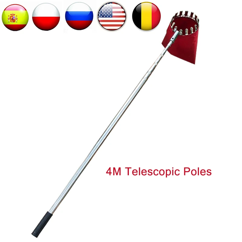 MANSTOOL Telescopic Fruit Picker Multifunction Fruit Collector with 4M Extension Poles Apples Mango Catcher Picking Garden Tools
MANSTOOL Telescopic Fruit Picker Multifunction Fruit Collector with 4M Extension Poles Apples Mango Catcher Picking Garden Tools