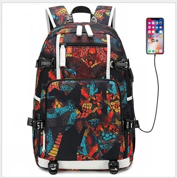 Graffiti Print School Bags For Boys&Girl Teenagers USB Laptop Backpacks Galaxy Large Backpack Student Travel Bag Daypack Mochila 
Graffiti Print School Bags For Boys&Girl Teenagers USB Laptop Backpacks Galaxy Large Backpack Student Travel Bag Daypack Mochila
