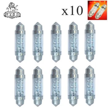 10Pcs Festoon-39mm C5W 6-SMD RED LED reading bulb Car Light bulbs led Light-emitting diode led car bulb reading auto red bulb
10Pcs Festoon-39mm C5W 6-SMD RED LED reading bulb Car Light bulbs led Light-emitting diode led car bulb reading auto red bulb